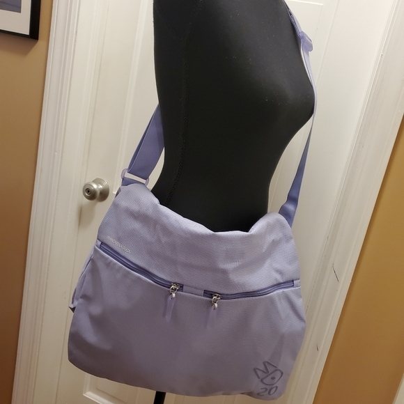 EC Mandarina Duck large Messenger Bag, Light Purple, Lightweight - Picture 13 of 13